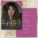 Recherche de minimal anniversaire invitations Classique