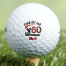 Recherche de funny golf balles 60e anniversaire