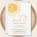 Recherche de premier de garçon anniversaire invitations Mignon