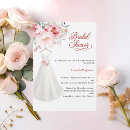 Recherche de nuptiale de douche de robe invitations Rose
