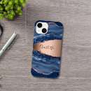 Recherche de rose or iphone coques Bleu