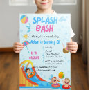 Recherche de splash invitations À l'anniversaire du pool