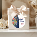 Recherche de bleu de denim autocollants Baby shower denim