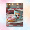 Recherche de rétro de chat vœux cartes Ami