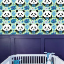 Recherche de panda bleu posters Blanc