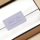 Recherche de remerciements cartes visite Script