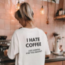 Recherche de je déteste des matins tshirts Pour elle