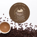 Recherche de mignon de chat autocollants Café