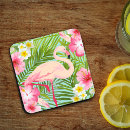 Recherche de feuille tropicale dessous de verres Pour elle
