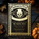 Recherche de crâne de halloween invitations Gothique