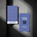 Recherche de bleu électrique cartes visite Pour elle