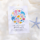 Recherche de sea creatures anniversaire invitations Pour enfants