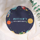 Recherche de fusée assiettes en papier Fête d'anniversaire