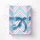 Recherche de motif zig zag papier cadeau Rose