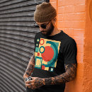 Recherche de géométrique tshirts Formes abstraites