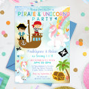Recherche de pirate fille invitations D'anniversaire