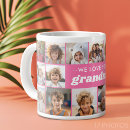 Recherche de mère tasses Collage photo