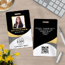 Recherche de jaune de badges pvc Employee