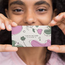 Recherche de dessin abstrait cartes visite Pour elle