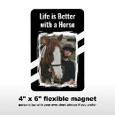 Recherche de cheval blanc noir magnets Amoureux des chevaux