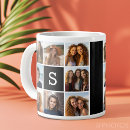 Recherche de monogram photo tasses Élégant