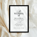 Recherche de vieux mariage invitations Simple