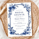 Recherche de chinoiserie bridal shower invitations Quelque chose bleu