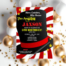 Recherche de partie de magicien invitations D'anniversaire