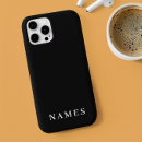 Recherche de typographie élégante iphone coques Pour lui