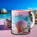 Recherche de coquillage rose tasses Coquillages
