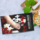 Recherche de manicurist cartes visite Customer