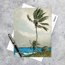 Recherche de paysage côtier cartes postales Palmiers