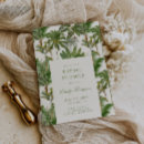 Recherche de motif de palmier invitations Pour elle