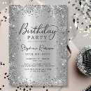 Recherche de foil 30ans anniversaire invitations Métallisé