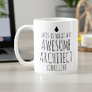 Recherche de architecte drôle tasses Architecture