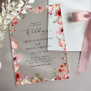 Recherche de pêche blanc invitations Chic élégant