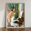 Recherche de filles au piano posters Peinture