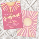 Recherche de soleil baby shower invitations Pour enfants
