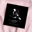 Recherche de pose yoga yoga cartes visite Minimaliste