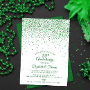 Recherche de anniversaire 55 ans cartes invitations Élégant