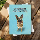 Recherche de chiot berger vœux cartes Illustration