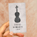 Recherche de violoniste cartes visite Élégant