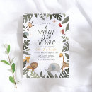 Recherche de notre petit singe invitations Sauvage