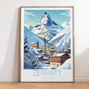 Recherche de zermatt posters De voyage