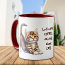 Recherche de chat tigré tasses Animal