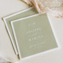 Recherche de vert olive serviettes Rustique