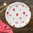 Recherche de canadien assiettes en papier Rouge