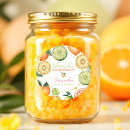 Recherche de agrumes autocollants Baby shower au citron