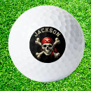 Recherche de pirate golf accessoires Crâne et os