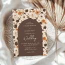Recherche de ivoire et brun invitations Moderne